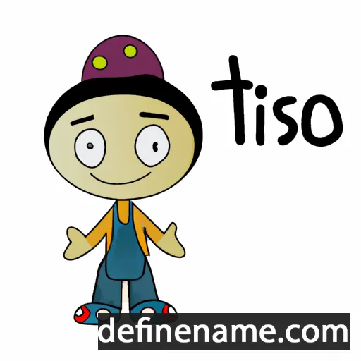 cartoon of the name Itsaso