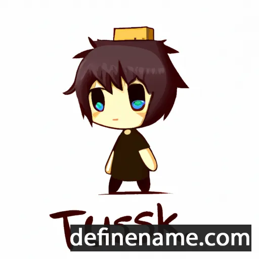 cartoon of the name Itsuki