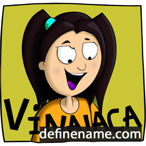 cartoon of the name Ivančica