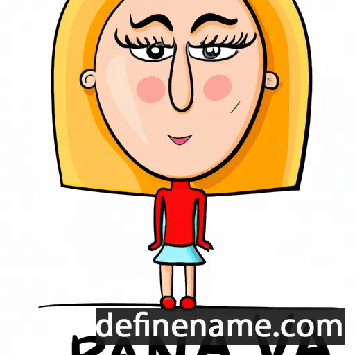 cartoon of the name Ivanka