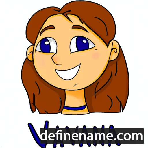 cartoon of the name Ivanna