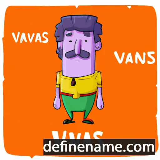 cartoon of the name Ivans