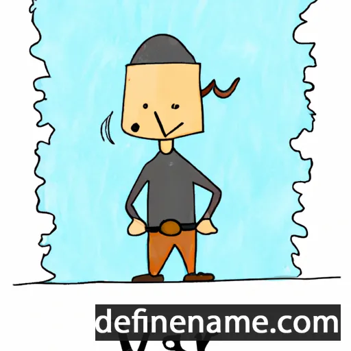 cartoon of the name Ivar