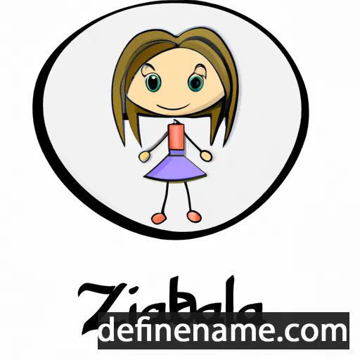 cartoon of the name Izabella