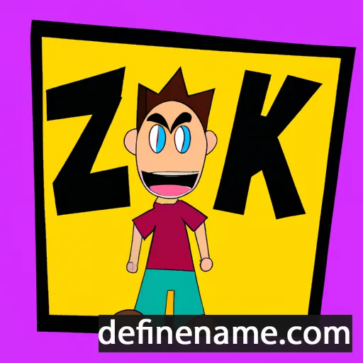 Izak cartoon