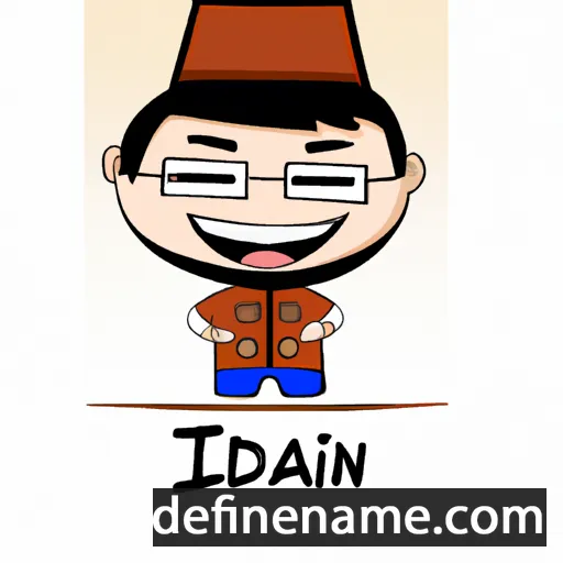 cartoon of the name Izz ad-Din