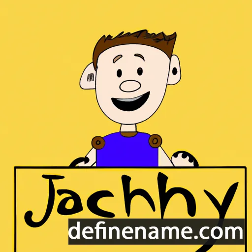 cartoon of the name Jáchym