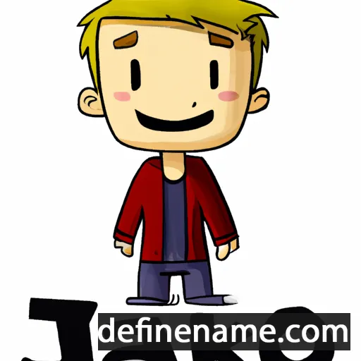 cartoon of the name Jaakko