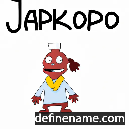 cartoon of the name Jaakoppi