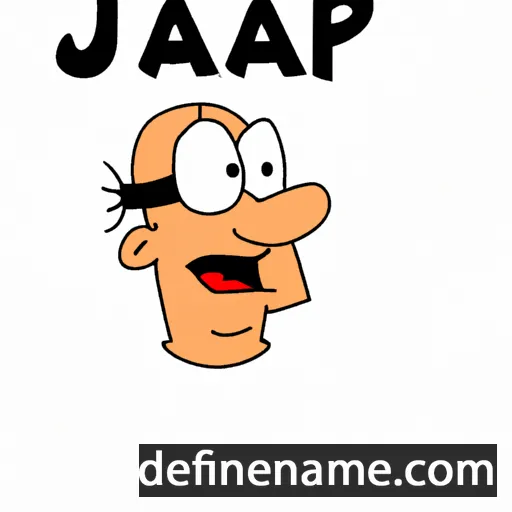 cartoon of the name Jaap