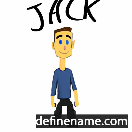 cartoon of the name Jacek