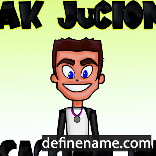 cartoon of the name Jackson