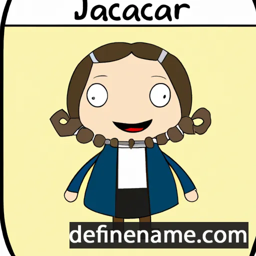 Jacoba cartoon