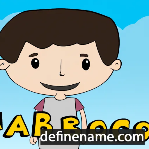 cartoon of the name Jacobo