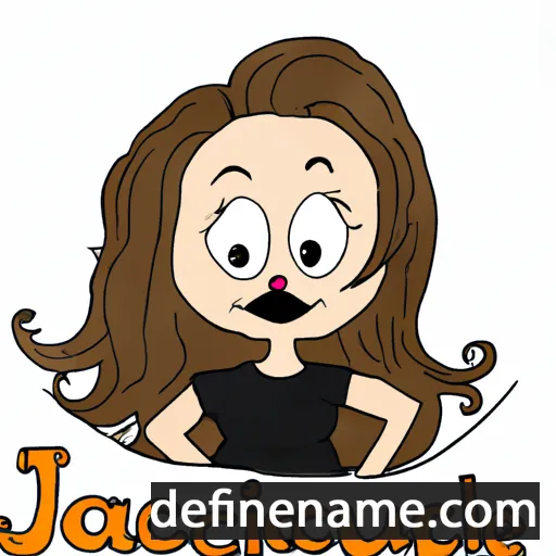 cartoon of the name Jacqueline