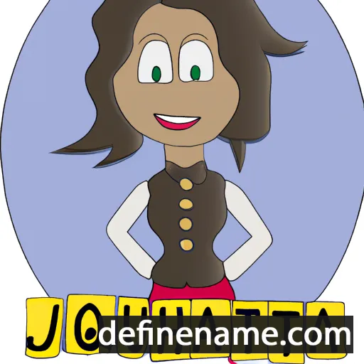 cartoon of the name Jacquetta