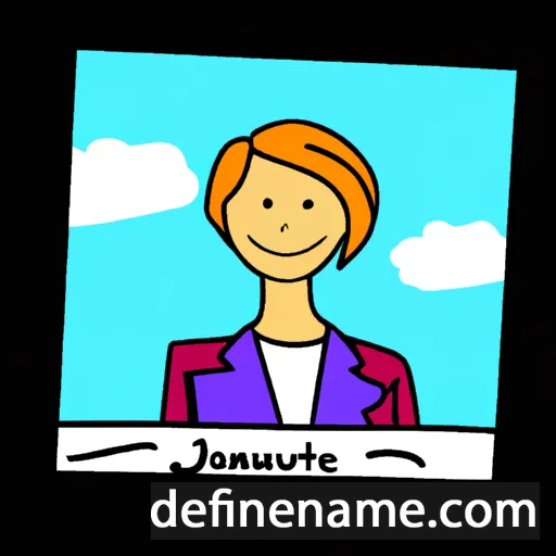 cartoon of the name Jacquette