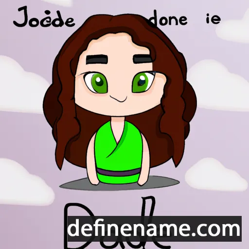 cartoon of the name Jade