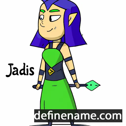 cartoon of the name Jadis