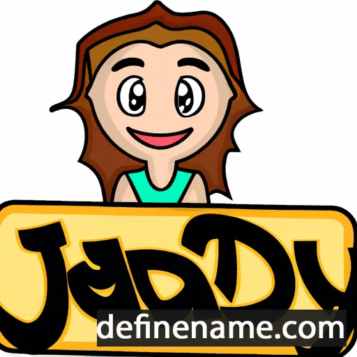 cartoon of the name Jadyn