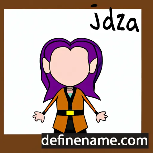 Jadzia cartoon