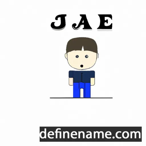 cartoon of the name Jae