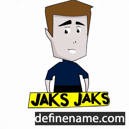 cartoon of the name Jakes