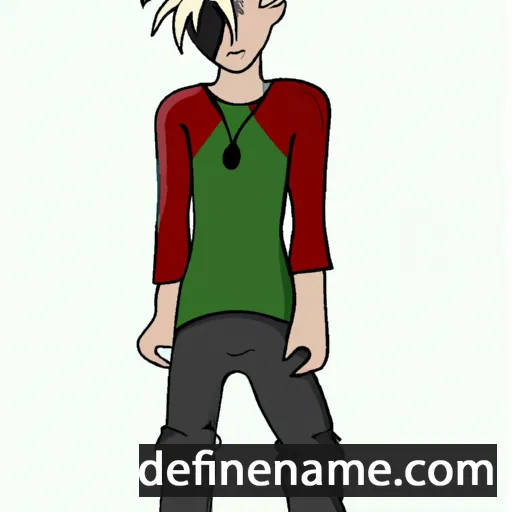 cartoon of the name Jakki