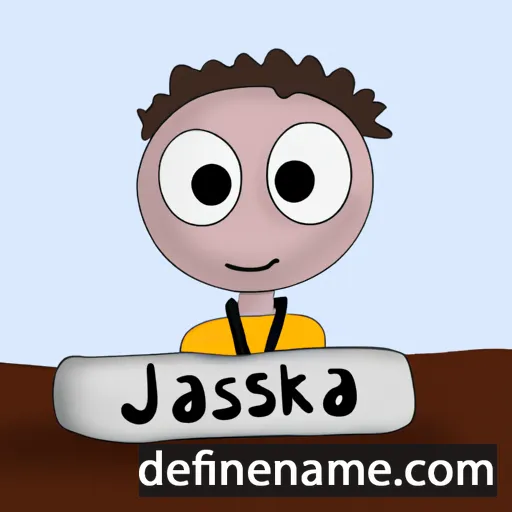 cartoon of the name Jakša