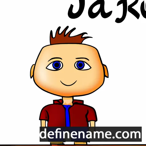 Jakub cartoon