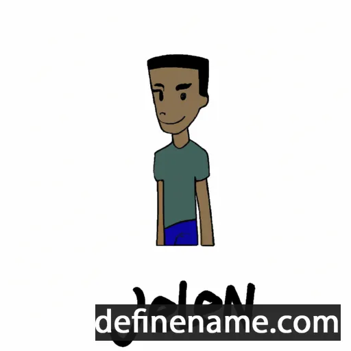 Jalen cartoon