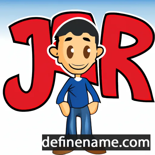 cartoon of the name Jamir