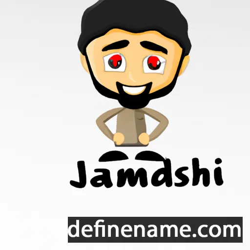 cartoon of the name Jamshid