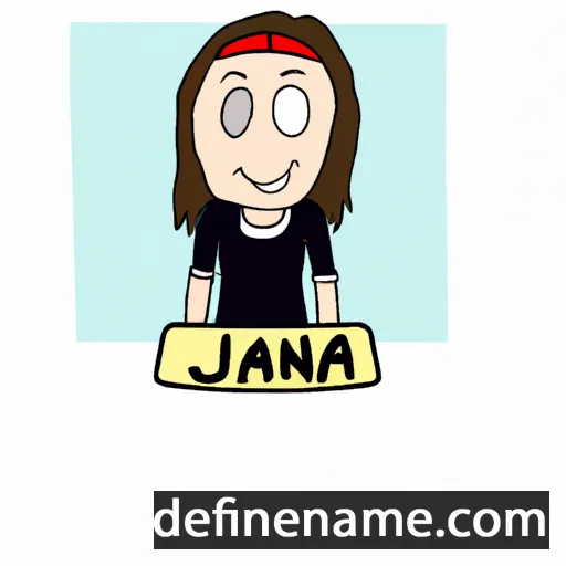 Jana cartoon