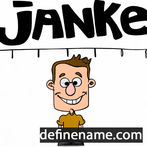 cartoon of the name Janek