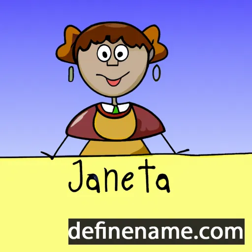 Janetta cartoon