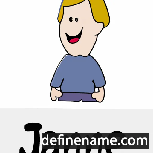 cartoon of the name Janne