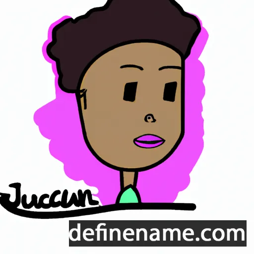 cartoon of the name Jaquan