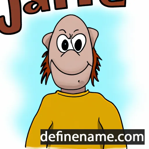 cartoon of the name Jarle