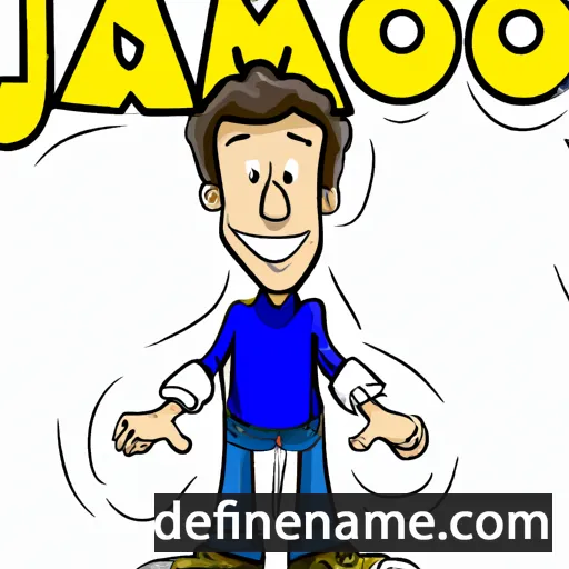 cartoon of the name Jarmo