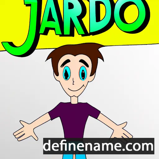 cartoon of the name Jarod