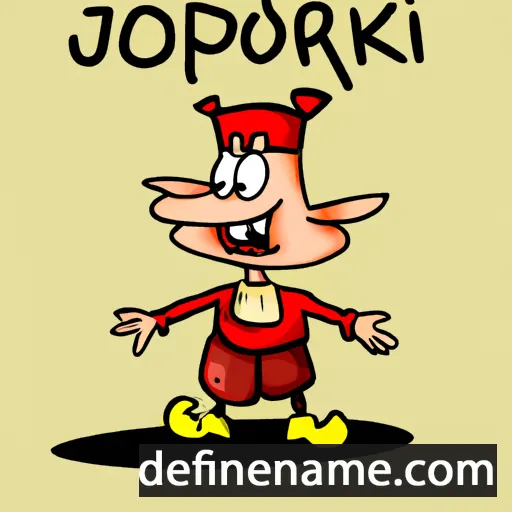 cartoon of the name Jaropełk