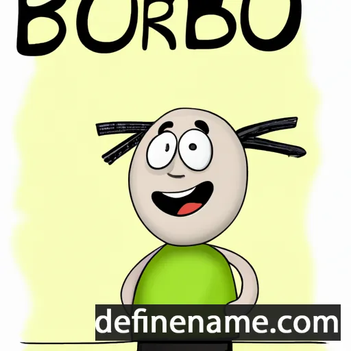 Ľubor cartoon