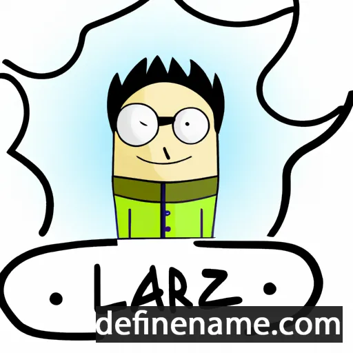 Llazar cartoon