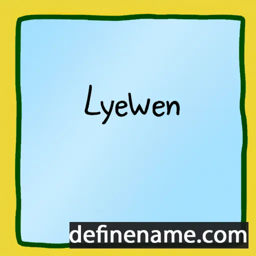 Llewelyna cartoon