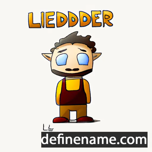 Llezhdër cartoon