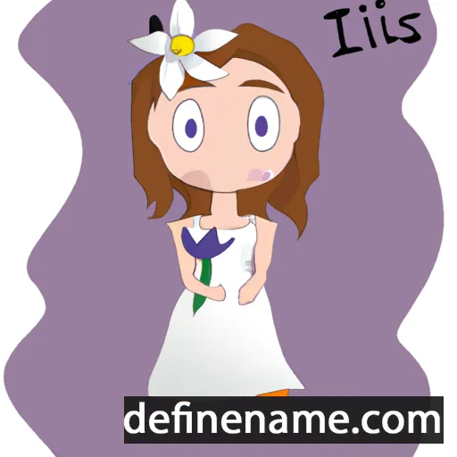 cartoon of the name Lliris