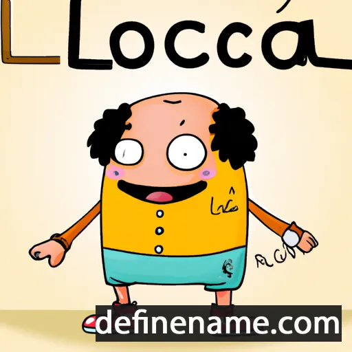 Llocaia cartoon