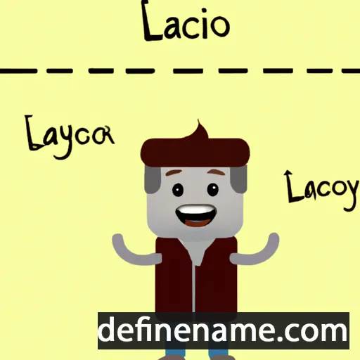 cartoon of the name Llocayo