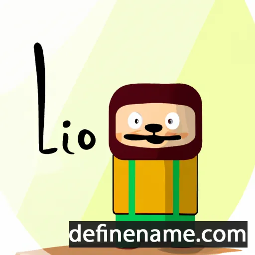 cartoon of the name Lóci